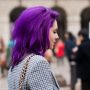 Фиолетовый цвет волос 2017 — это модно, стильно и смело